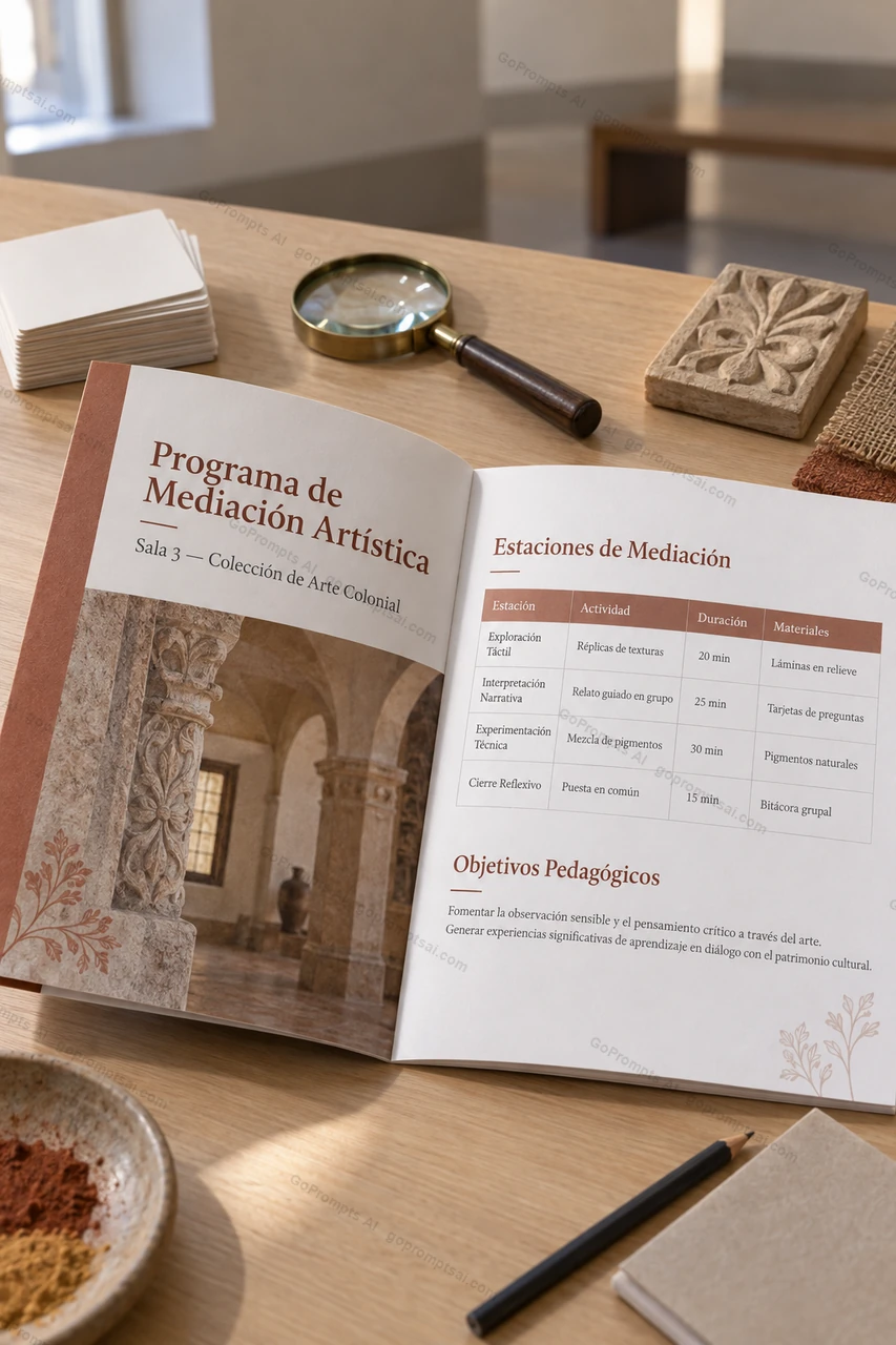 Your art mediation workshop program, ready to use — Art and culture